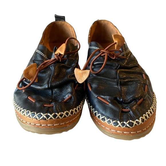 Spring Step Women's Berna Genuine Leather Slip On Soft Flat Loafers, Size 42 - Picture 12 of 12